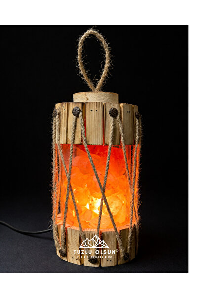 Tuzlu Olsun CAM HİMALAYA TUZ LAMBA KAYA TUZU PARÇA TUZ LAMBA