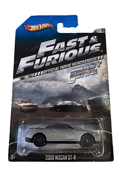 HOT WHEELS Fast and Furious 2018 Series Silver 2009 Nissan GT-R