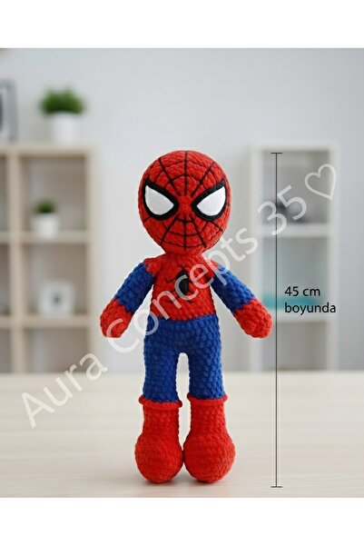 AURA CONCEPTS Aura Concept Özel Seri 💙 Örümcek Adam El Örgüsü Amigurumi bebe...