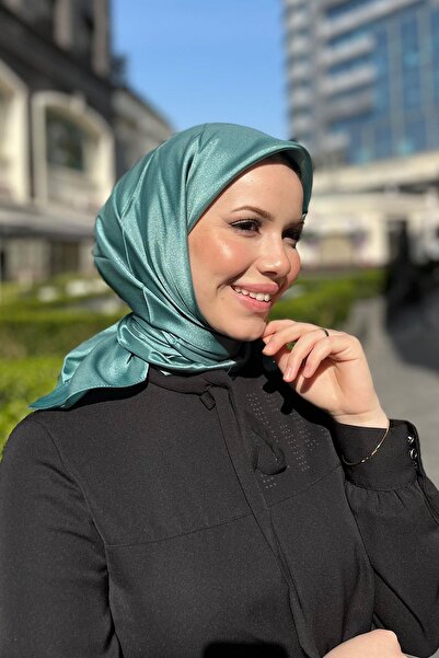 Aker Κρυστάλλινο Κασκόλ - Μονόχρωμο - 3030200-952 - Πράσινο