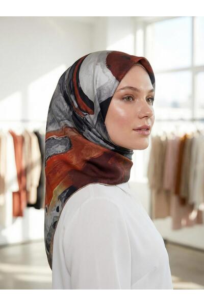 Aker Tivil Eşarp - Polyester Twill - 8534795-931