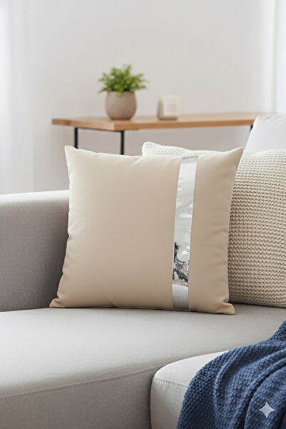 Nisahometeks Piele oglindă - rezistentă la pete și husă de pernă