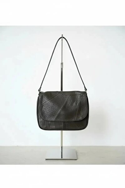 eliteshop Elite Nova Shopping حقيبة كروس متوسطة الحجم من الجلد الطبيعي Ensh-0...