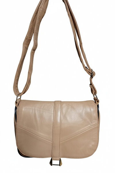 Martello Hakiki deri  omuz çantası