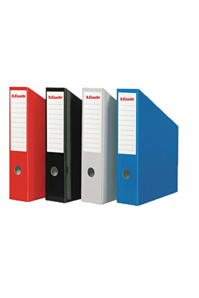 Esselte Kutu Klasör (6 adet ) (Magazinlik) Karton 7.2x31.5x25 Siyah 5276-95