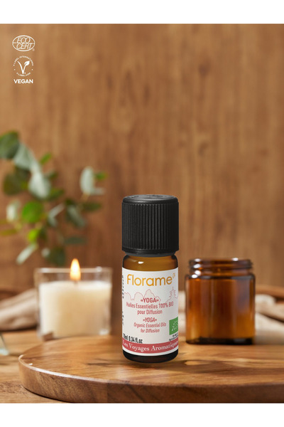Florame Organik Yoga Aromaterapi Uçucu Yağ Karışımı 10 ml - %100 Saf - Vegan