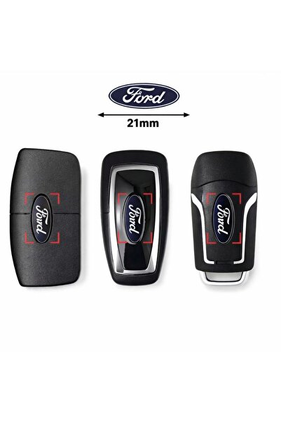 STİLİX GARAGE Ford Fiesta Fusion Mondeo Transit Kumanda Anahtar Amblem A+ KAL...