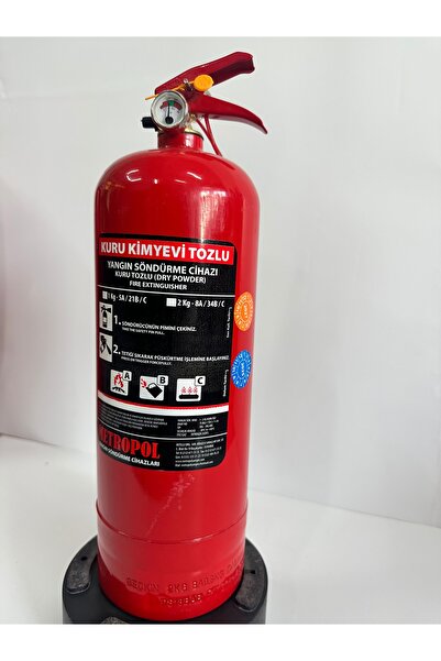 Masser Yangın Söndürme 2 Kg Kuru Kimyevi Tozlu Yangın Söndürme Cihazı