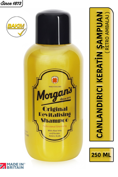 Morgan's Pomade Original Revitalising Canlandırıcı Keratin Şampuanı 250ml