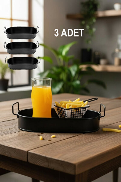 EVSTYLE Oval Presentation Tray Small Size - 3 Pieces