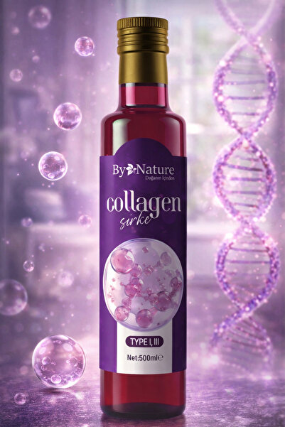 Bynature Collagen Sirkesi 500 Ml Doğal Katkısız 1 Adet