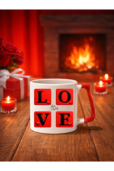 cekud tasarım baskı Fotoğraflı Kişiye Özel Kupa Bardak – İsimli Çift Kupası |...