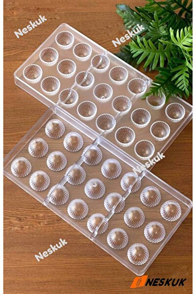 Neskuk قالب شوكولاتة بولي كربونات