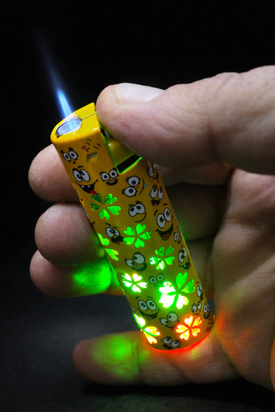 DoğanÇakmak Çakmak 2 li set ( ışıklı jet rüzgar. UV baskılı yan çekme jet rüz...