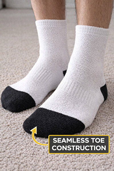 Cool 5'li خياطة مخفية جوارب رجالية من Burun Havlu