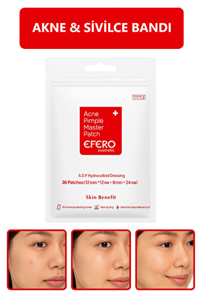 efero 36 Adet Sivilce Ve Akne Bandı - Pimple Pat ch Acne Pat ch