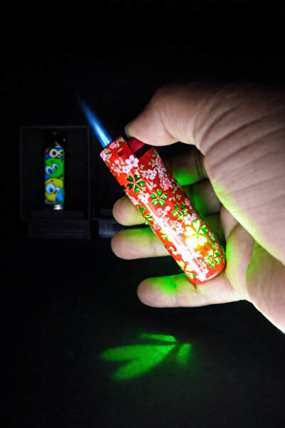 DoğanÇakmak Çakmak 3 lü set ışıklı cakmak. Gazlı metal Kapaklı. UV baskılı me...