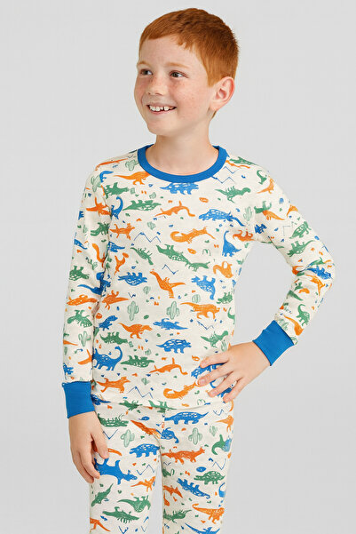 TAŞDELEN AVM طقم بيجامة شتوية للأطفال من هوني كيدز