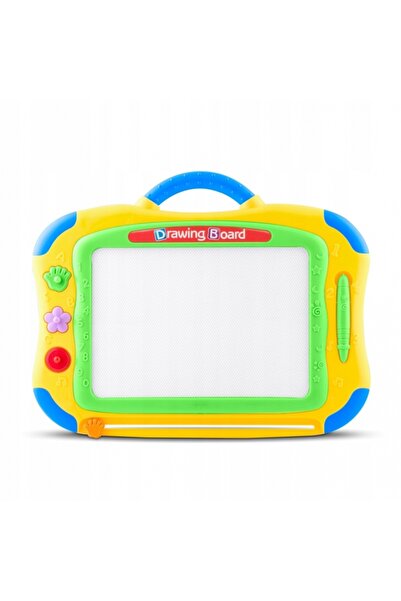 Ricokids Tablă de desen magnetică cu accesorii incluse 772101 Galben