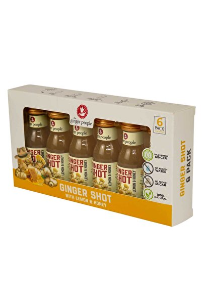 The Ginger People Ginger Shot - Pack of 6 | 30ml Each | Natural & Healthy