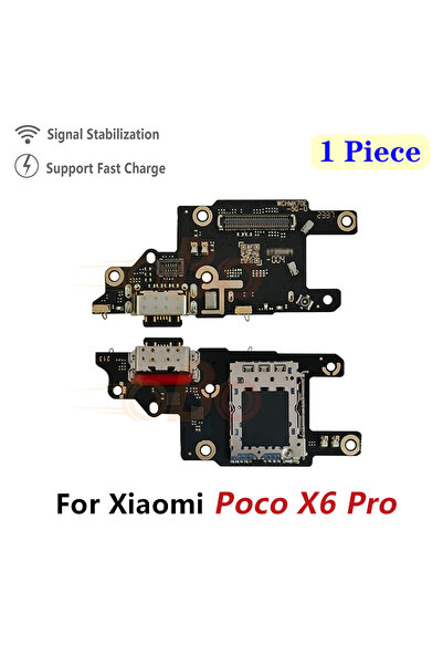 Choice لوحة شحن USB واحدة لهاتف Poco X6Pro، متوافقة مع Poco X2 وX3 وX4 وX5 وX...