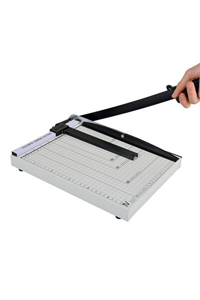 Goldpix Metal Kollu A4 Tablalı Giyotin Kağıt Kesme Makinesi