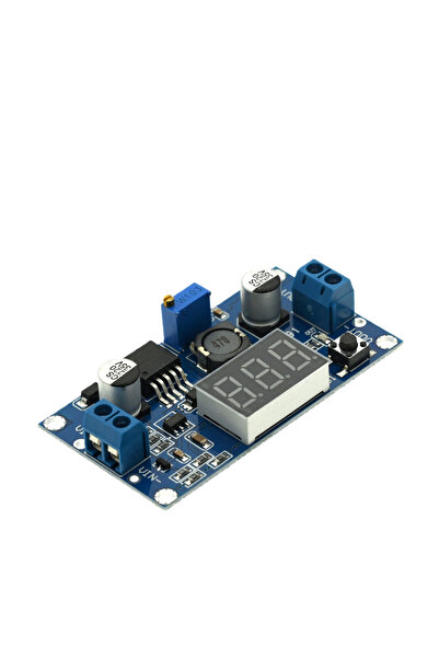 SZYTF محول جهد تيار مستمر LM2596 صغير السعة، منظم جهد، شاشة عرض LED، مقياس فو...