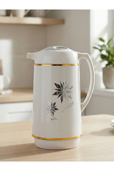 ZOJIRUSHI Edelweiss Japanese Abu Feel Thermos – 1 Liter – Glass Liner – Model...