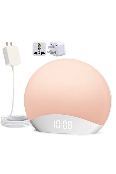 Choice ساعة منبهة من Australian Awakening Wake Up Sunrise Clock قابلة للتعتيم...