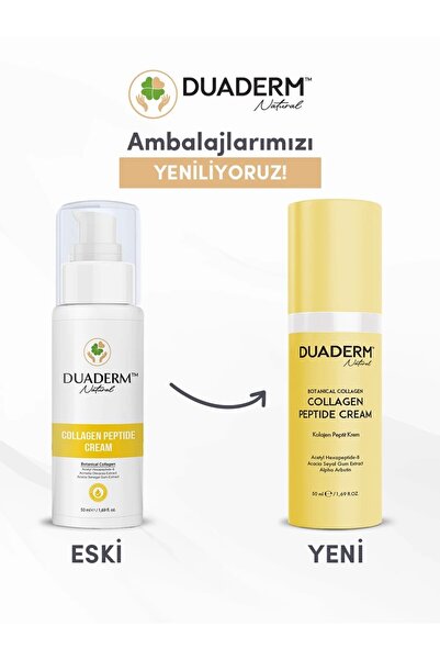 Duaderm Natural Kolajen Peptit Krem 50 ml