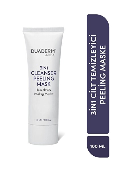 Duaderm Onarıcı Ve Sıkılaştırıcı 3İn1 Cilt Temizleyici Peeling Maske 100Ml