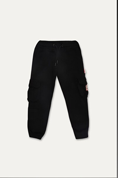 Haribo Pantaloni pentru copii unisex cu licență pentru vârstele 3-10 ani -Negru-