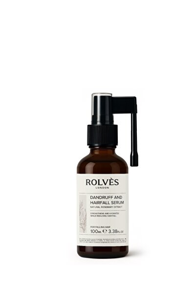 ROLVES Saç Dökülmesine Karşı Serum 100 ml | Kepek Önleyici, Kafeinli, Biberiy...