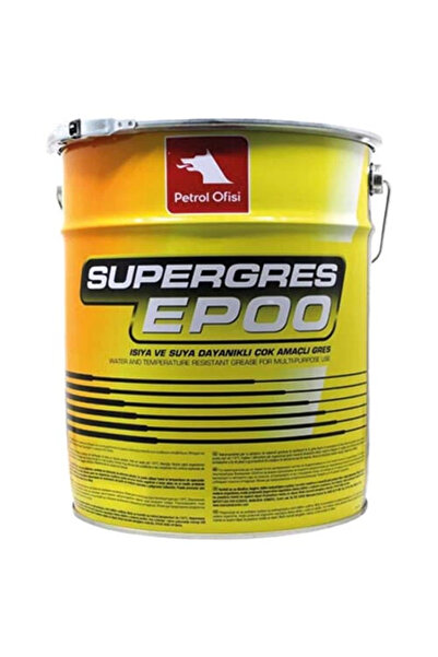 Petrol Ofisi Süper Gres Ep 00 15 Kg Lityum Sabunlu Faturalı Ürün