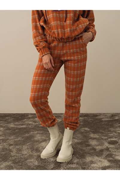 Xint Kadın Oranj Formunu Koruyan Regular Fit Sweat Pantolon