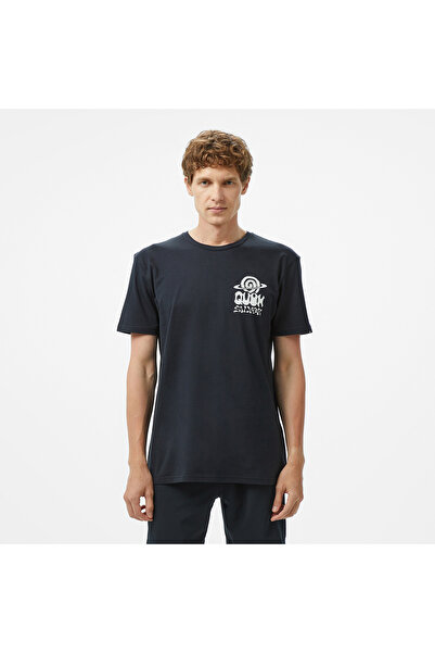 Quiksilver Ev Cosmic Vibrations Ss Erkek Siyah T-Shirt
