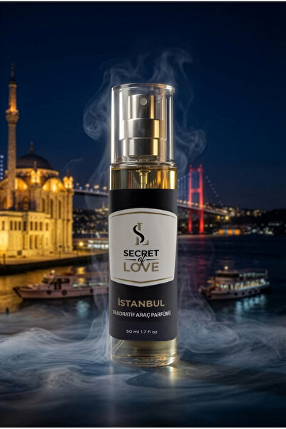 SECRET OF LOVE İstanbul Dekoratif Araç Parfümü 50 ml İstanbul Kokulu Oto Parf...