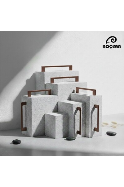 KOÇSAN Narin Kulp Lüks Country Mutfak Mobilya Dolap Çekmece Kulpu bronz 96 mm