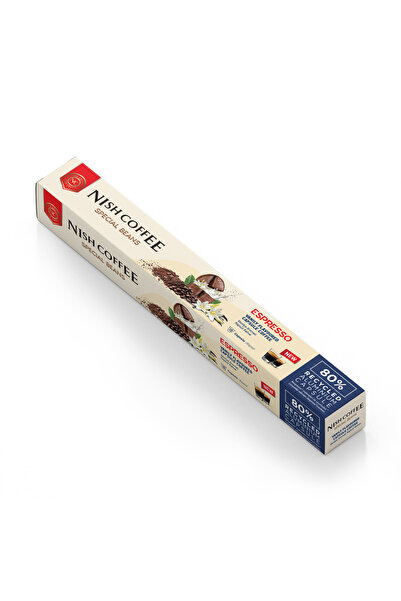 Nish Coffee قهوة كبسولات بنكهة الفانيليا - 10 قطع