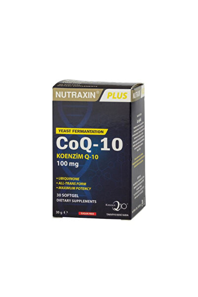 Nutraxin إنزيم Q-10 100 ملغ 30 كبسولة
