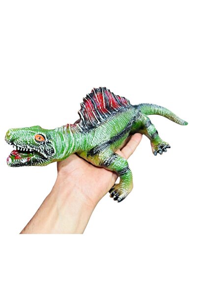 FEN TOYS Oyuncak Trex Dinazor Sesli Yumuşak Et Dolgu 35 Cm Oyuncak Dinozor tr...