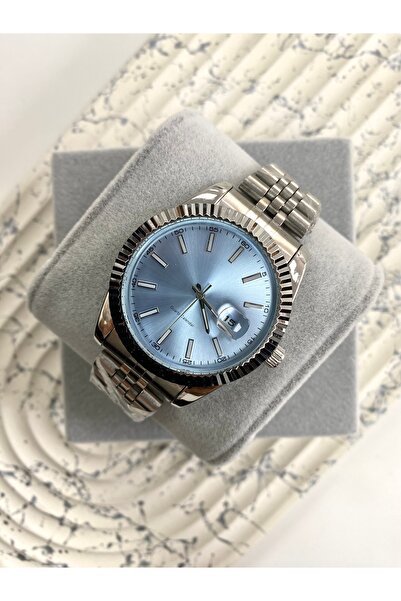 Coliseum Classic Model Round Silver Cord Men's Wristwatch