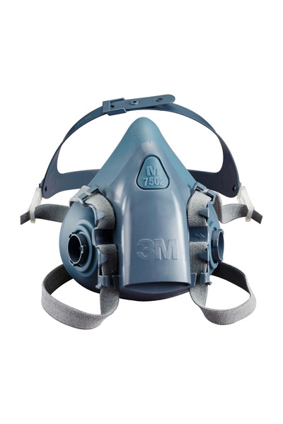 3M 7502 Yarım Yüz Maskesi (Orta Boy) (Filtresiz)