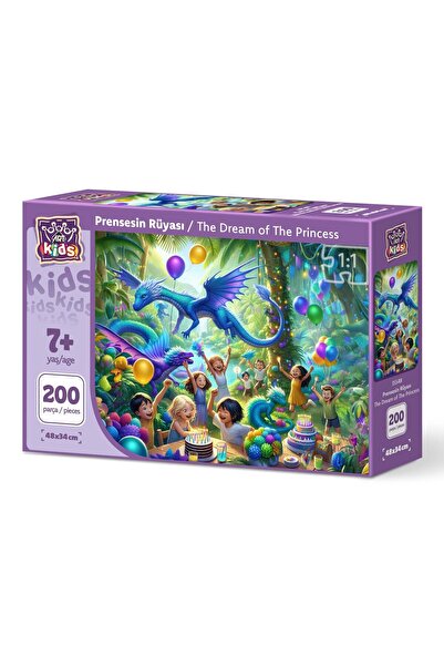 Art Puzzle Art Çocuk Prensesin Rüyası 200 Parça Puzzle