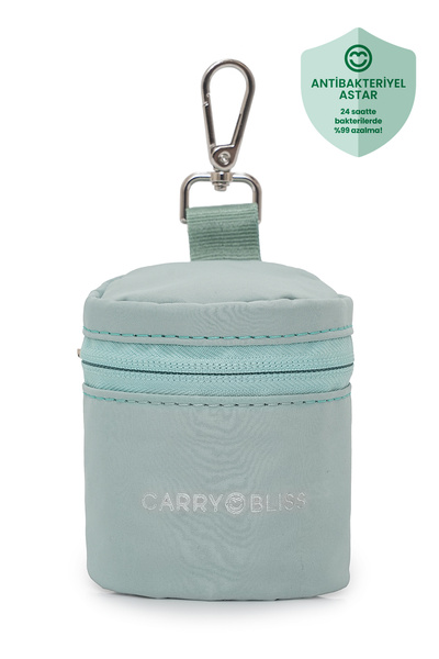 carry bliss حقيبة تخزين اللهايات المبطنة المضادة للبكتيريا من باسيبال