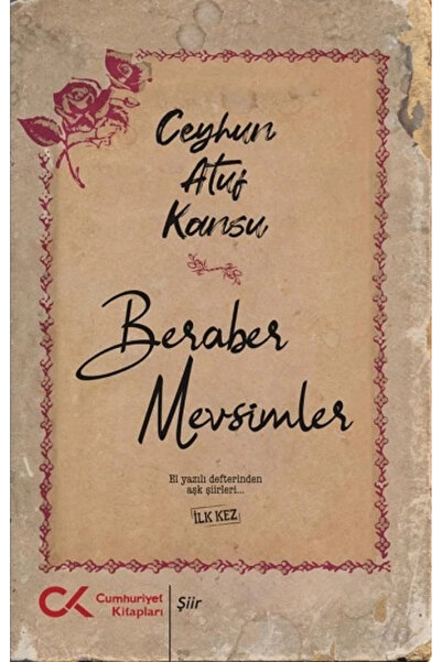 Cumhuriyet Kitapları معًا مواسم كتاب سيهون عاطف كانسو 160 صفحة كتب الجمهورية