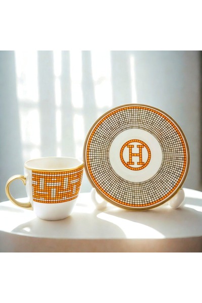 MEVLANA BAZAAR Hermes 6'lı Kahve Takımı
