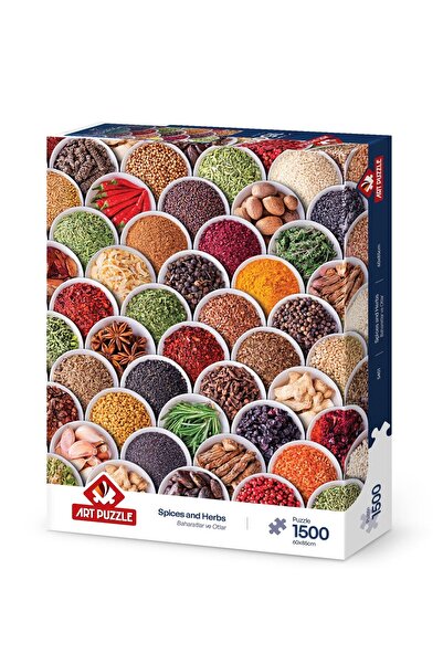 Art Puzzle 1500 قطعة - مجموعة بهارات وأعشاب 5401