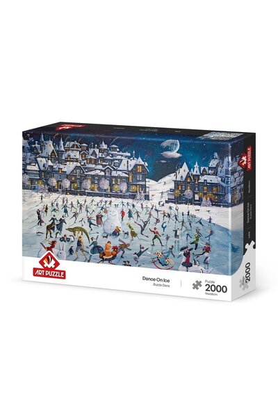 Art Puzzle Ice Dancing 2000 Piece Puzzle