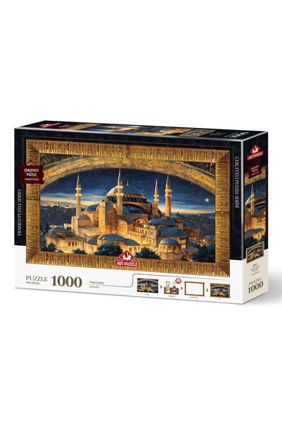 Art Puzzle Ayasofya 1000 Parça Çerçeveli Puzzle